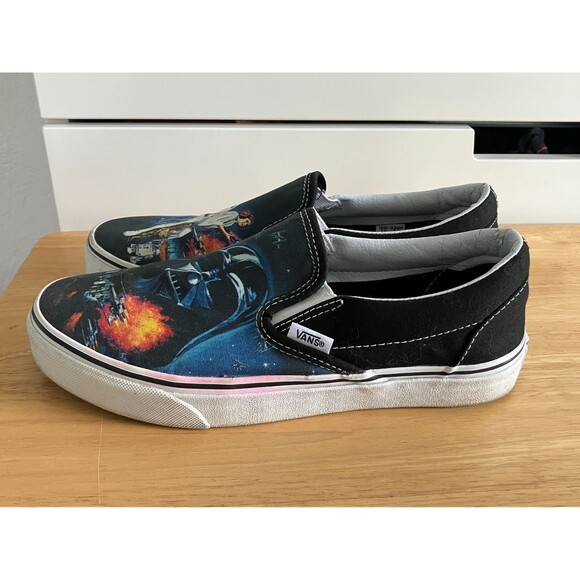 VANS Star Wars Classic Slip On Shoes A New Hope Size Mens 7/Womens 8.5 w BOX!! main image 9